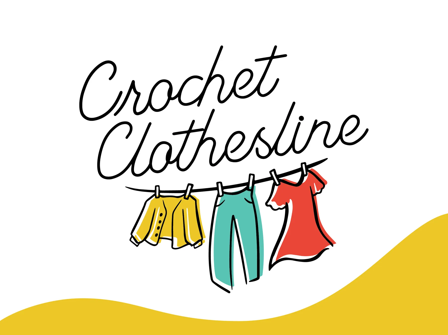 Crochet Clothesline